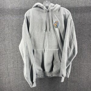 Salty Dog Sweater Mens XL Gray Hoodie Long‎ Sleeve Ormond Beach Florida